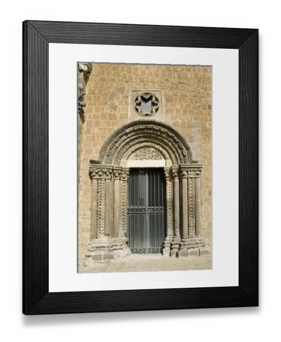 Framed Print : Facade of Santa Maria Maggiore Church, Tuscania, Viterbo Province, Latium, Italy Framed Print : Facade of Santa Maria Maggiore Church, Tuscania, Viterbo Province, Latium, Italy