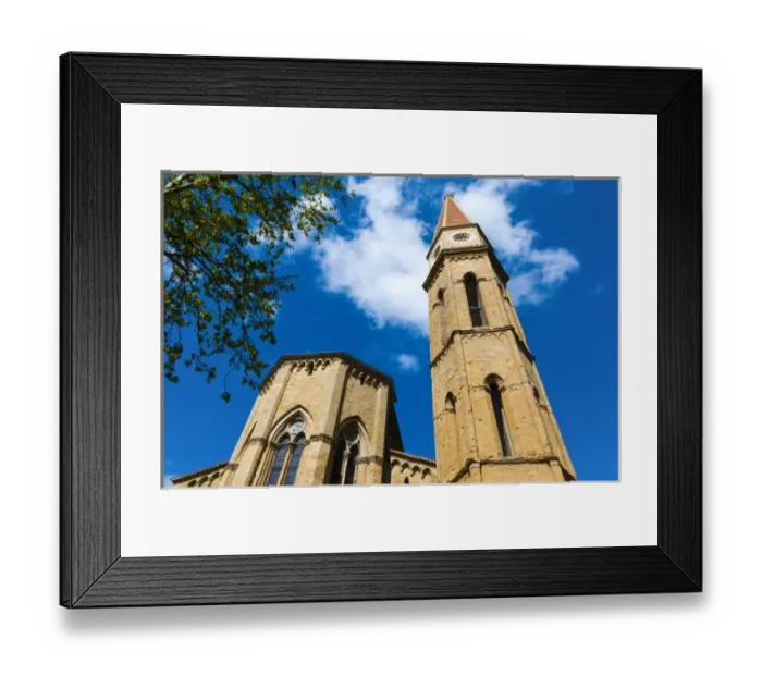 Framed Print : Belltower, Cathedral of San Donato, Arezzo, Tuscany, Italy Framed Print : Belltower, Cathedral of San Donato, Arezzo, Tuscany, Italy