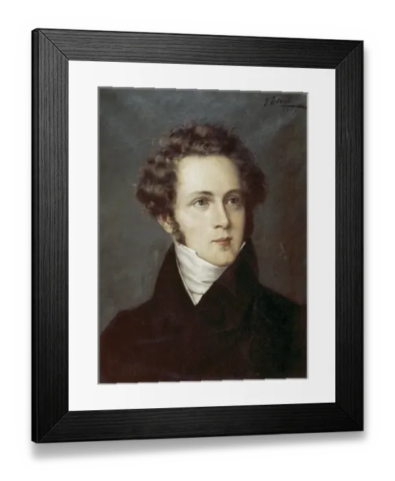 Framed Print : BELLINI, Vincenzo (Catania, 1801-Puteaux, 1835). Italian composer. Painting by G. Tivoli Framed Print : BELLINI, Vincenzo (Catania, 1801-Puteaux, 1835). Italian composer. Painting by G. Tivoli