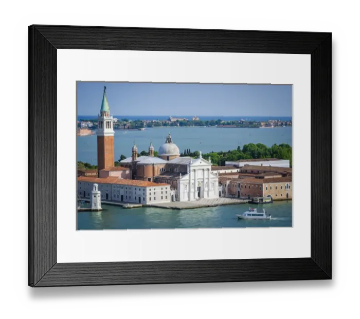 Framed Print : San Giorgio Maggiore church and the Venetian Lagoon, Venice, Veneto, Italy Framed Print : San Giorgio Maggiore church and the Venetian Lagoon, Venice, Veneto, Italy