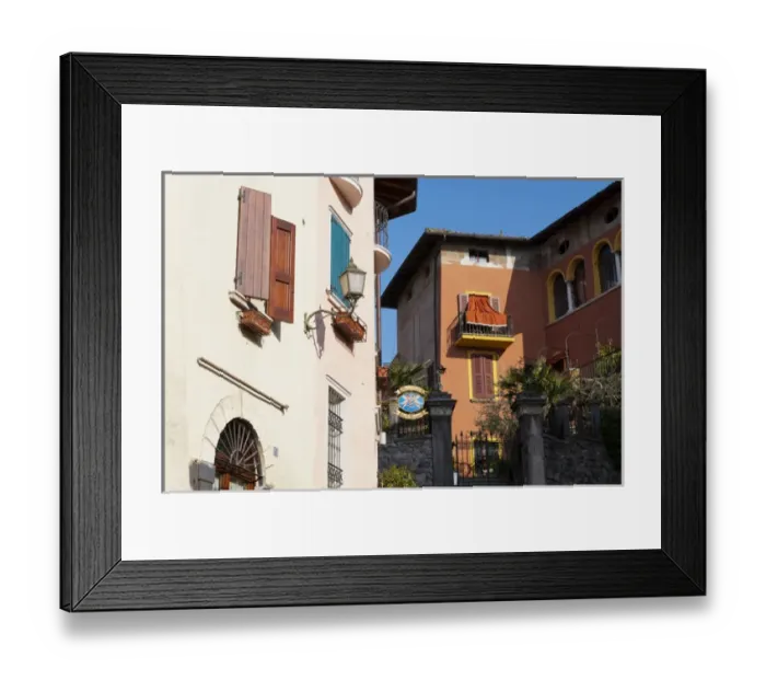 Framed Print : Gardone Alta, Lago di Garda, Lombardia, Italy Framed Print : Gardone Alta, Lago di Garda, Lombardia, Italy