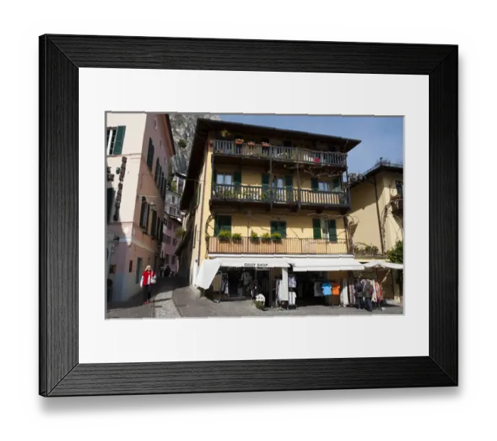 Framed Print : Limone del Garda, Lago di Garda, Lombardia, Italy Framed Print : Limone del Garda, Lago di Garda, Lombardia, Italy
