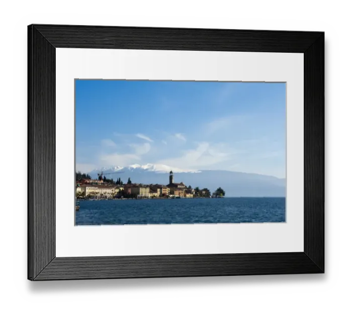 Framed Print : Sal, Lago di Garda, Lombardia, Italy
