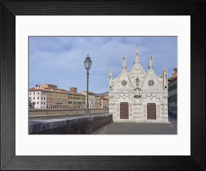 Framed Print : Europe, Italy, Tuscany, Pisa, Santa Maria della Spina Church, contructed in the 13th Framed Print : Europe, Italy, Tuscany, Pisa, Santa Maria della Spina Church, contructed in the 13th