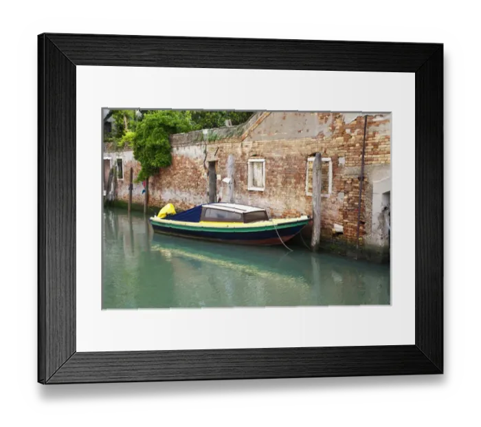 Framed Print : Europe; Italy; Venice; Venice Views Along Back Canal Framed Print : Europe; Italy; Venice; Venice Views Along Back Canal