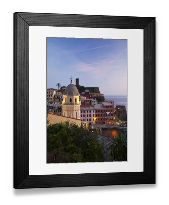 Framed Print : Europe; Italy; Vernazza Framed Print : Europe; Italy; Vernazza