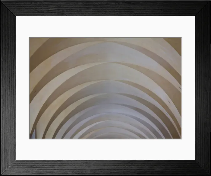 Framed Print : Europe; Italy; Venice; Archeway in Doges Palace