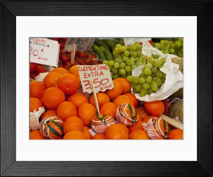 Framed Print : Europe; Italy; Venice; Fresh Fruit at Venice Farmers Market Framed Print : Europe; Italy; Venice; Fresh Fruit at Venice Farmers Market
