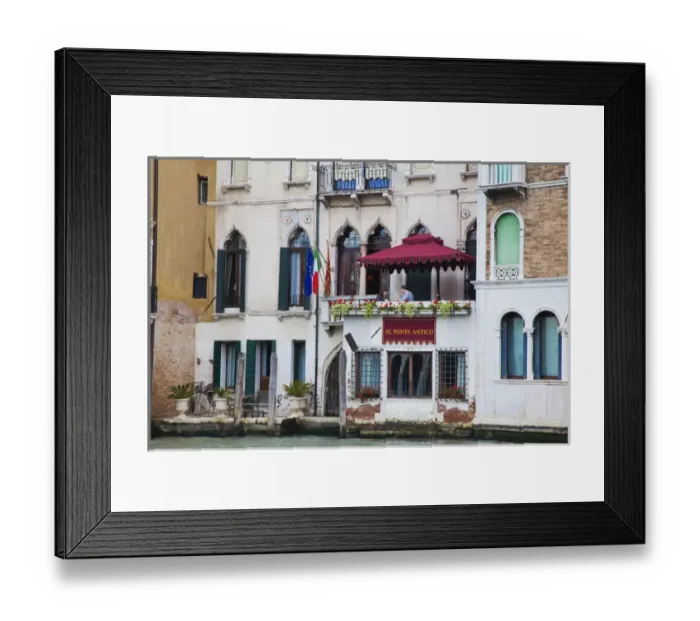 Framed Print : Europe; Italy; Venice; Homes Along the Grand Canal of Venice Framed Print : Europe; Italy; Venice; Homes Along the Grand Canal of Venice