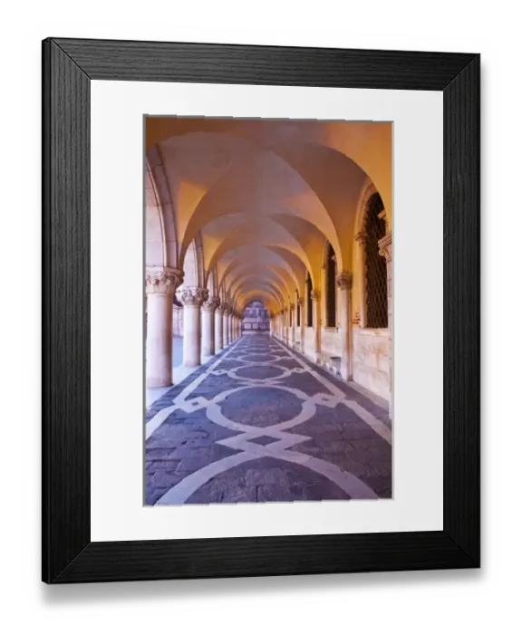 Framed Print : Europe; Italy; Venice; Arche at San Marcos Square at Night Framed Print : Europe; Italy; Venice; Arche at San Marcos Square at Night
