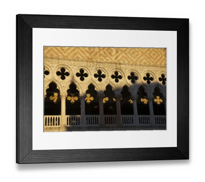 Framed Print : Europe; Italy; Venice; Evening Light on the Doges Palace Framed Print : Europe; Italy; Venice; Evening Light on the Doges Palace