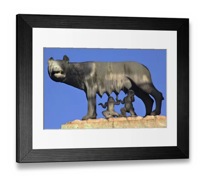 Framed Print : Capitoline Wolf Romulus Remus Statue Forum Rome Italy Resubmit--In response to Framed Print : Capitoline Wolf Romulus Remus Statue Forum Rome Italy Resubmit--In response to