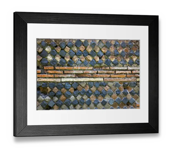 Framed Print : Ancient Roman Stone Wall Background Ostia Antica Ruins Rome Italy Excavation of Ostia Framed Print : Ancient Roman Stone Wall Background Ostia Antica Ruins Rome Italy Excavation of Ostia