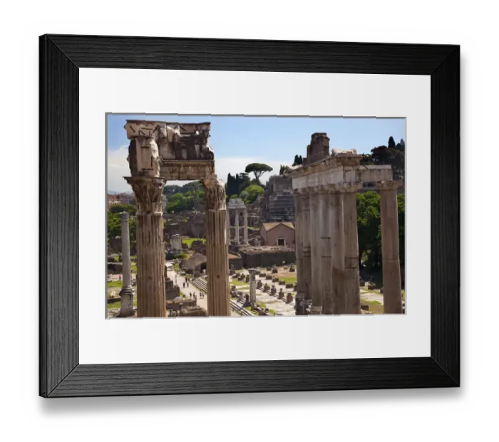 Framed Print : Temple of Saturn Forum Temple of Castor and Pollux Rome Italy Resubmit--In response Framed Print : Temple of Saturn Forum Temple of Castor and Pollux Rome Italy Resubmit--In response