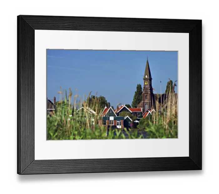 Framed Print : Netherlands, North Holland, Zaanstad, Zaanse Schans, the former industrial town Framed Print : Netherlands, North Holland, Zaanstad, Zaanse Schans, the former industrial town
