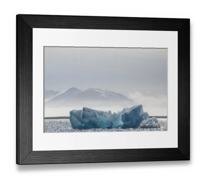 Framed Print : Europe, Norway, Svalbard. Backlit blue glacial ice Framed Print : Europe, Norway, Svalbard. Backlit blue glacial ice