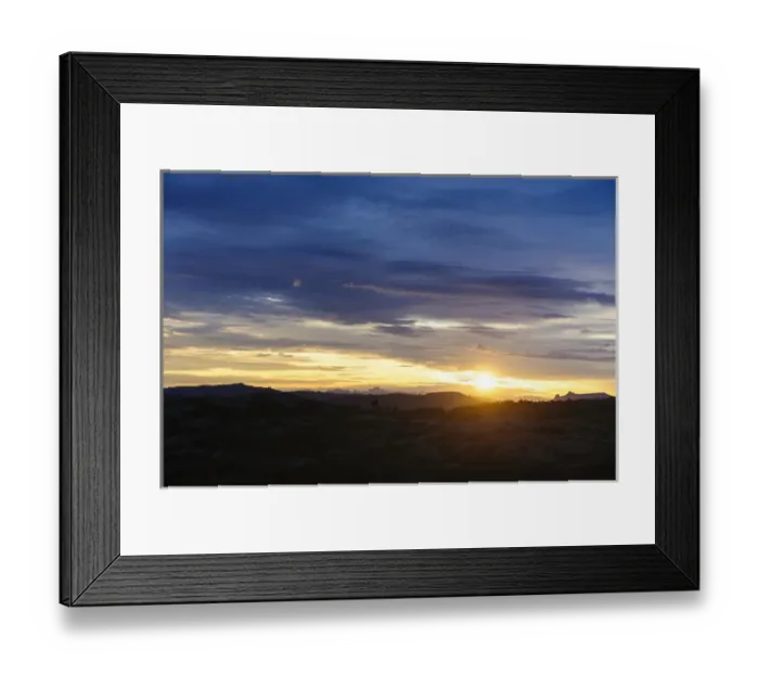 Framed Print : Norway, Nordland. Midnight sun- the sun is still above the horizon at 12: 30 am Framed Print : Norway, Nordland. Midnight sun- the sun is still above the horizon at 12: 30 am