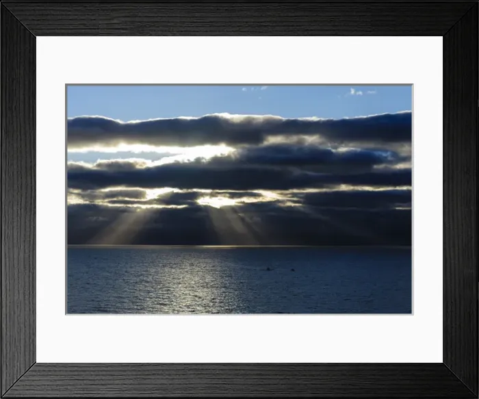 Framed Print : Norway, Nordland. Two boats crossing Vestfjorden Framed Print : Norway, Nordland. Two boats crossing Vestfjorden