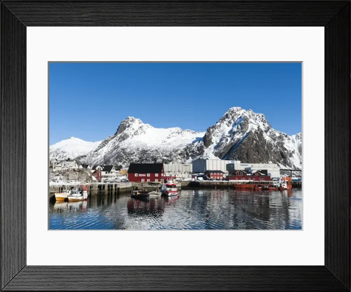Framed Print : Svolvaer, Norway Framed Print : Svolvaer, Norway