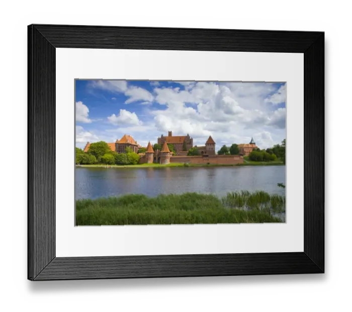 Framed Print : Europe, Poland, Malbork. Medieval Malbork Castle Framed Print : Europe, Poland, Malbork. Medieval Malbork Castle