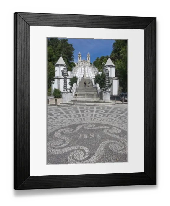 Framed Print : Portugal, Braga, Tenoes, Portuguese pilgrimage site, Bom Jesus do Monte Framed Print : Portugal, Braga, Tenoes, Portuguese pilgrimage site, Bom Jesus do Monte