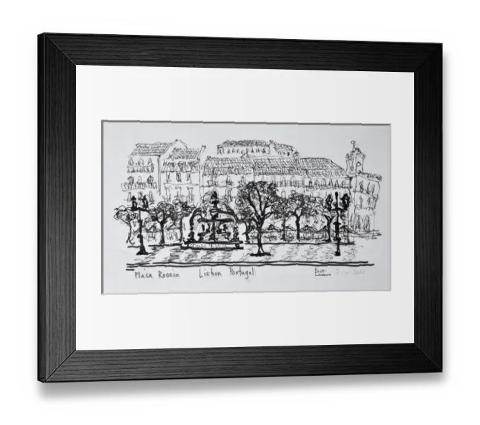 Framed Print : Artwork by Scott Lawrence