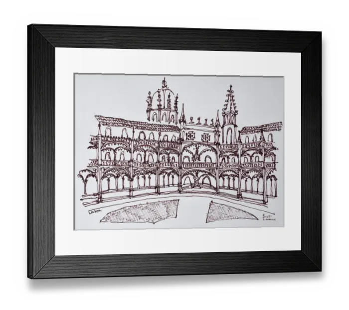Framed Print : Artwork by Scott Lawrence