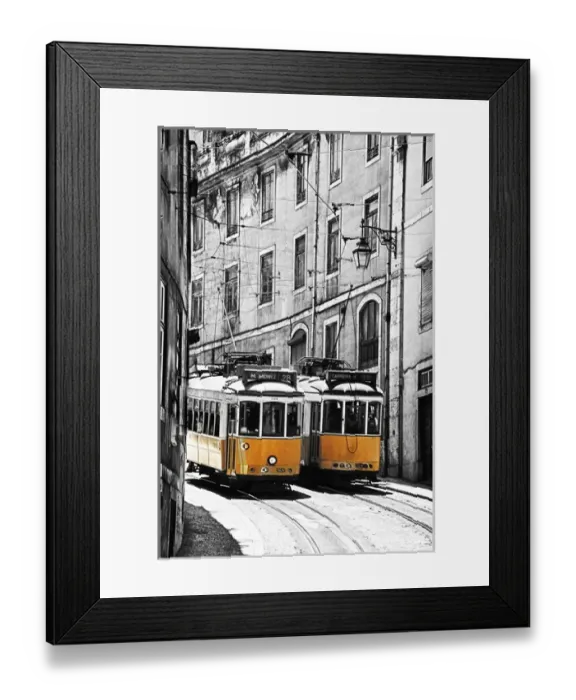Framed Print : Europe, Portugal, Lisbon. Lisbon transportation; Famous Old Lisbon Cable Car Framed Print : Europe, Portugal, Lisbon. Lisbon transportation; Famous Old Lisbon Cable Car