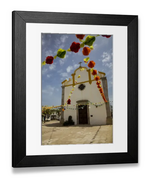 Framed Print : Europe; Portugal; Tavira; Chapel of Sao Sebastiao - Ermida de Sao Sebastiao during Framed Print : Europe; Portugal; Tavira; Chapel of Sao Sebastiao - Ermida de Sao Sebastiao during