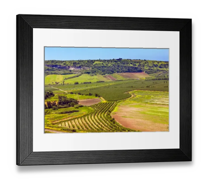Framed Print : Countryside Farmland Farms Agriculture Obidos Portugal Framed Print : Countryside Farmland Farms Agriculture Obidos Portugal