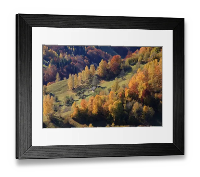 Framed Print : Europe, Romania, Transylvania, Carpathian Mountains, Magura, Piatra Craiului National Park