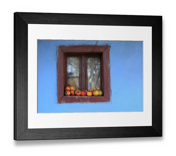 Framed Print : Romania Maramures County, Dobricu Lapusului