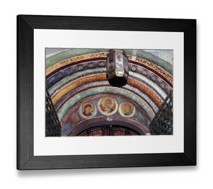 Framed Print : Europe, Russia, Suzdal. Painted entry of Church of the Nativity Framed Print : Europe, Russia, Suzdal. Painted entry of Church of the Nativity