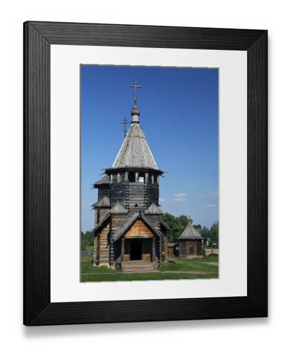 Framed Print : Europe, Russia, Suzdal. Church of the Resurrection at the Musem of wooden Architecture Framed Print : Europe, Russia, Suzdal. Church of the Resurrection at the Musem of wooden Architecture