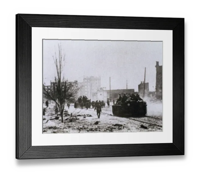 Framed Print : WORLD WAR II (1939-1945). Battle of Stalingrad. Fought between the German and Soviet army Framed Print : WORLD WAR II (1939-1945). Battle of Stalingrad. Fought between the German and Soviet army