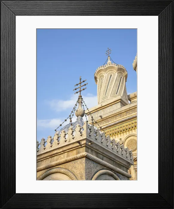 Framed Print : Episcopal Cathedral of Curtea de Arges is one of the most important examples of religious Framed Print : Episcopal Cathedral of Curtea de Arges is one of the most important examples of religious