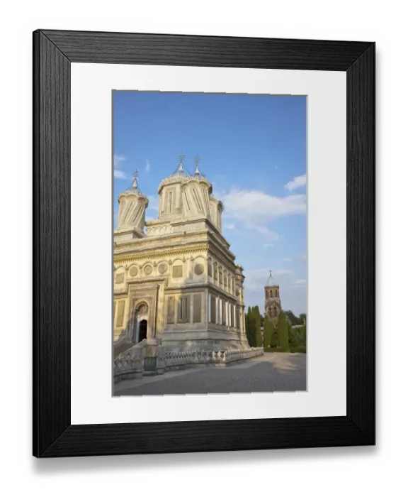 Framed Print : Episcopal Cathedral of Curtea de Arges is one of the most important examples of religious