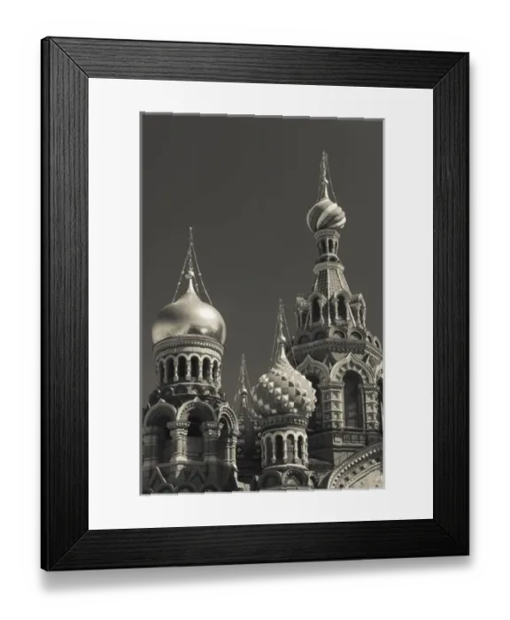 Framed Print : Russia, Saint Petersburg, Center, Church of the Saviour of Spilled Blood on Griboedov Canal