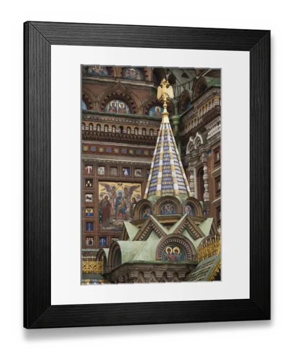 Framed Print : Russia, Saint Petersburg, Center, Church of the Saviour of Spilled Blood on Griboedov Canal Framed Print : Russia, Saint Petersburg, Center, Church of the Saviour of Spilled Blood on Griboedov Canal
