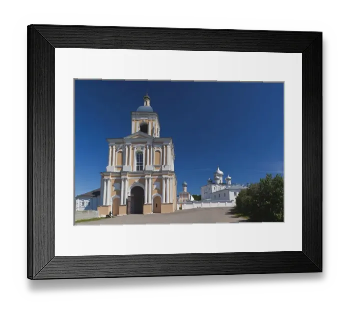 Framed Print : Russia, Novgorod Oblast, Veliky Novgorod, Saint Varlaam Convent Framed Print : Russia, Novgorod Oblast, Veliky Novgorod, Saint Varlaam Convent