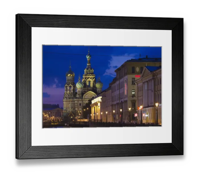 Framed Print : Russia, Saint Petersburg, Center, Church of the Saviour of Spilled Blood on Griboedov Canal Framed Print : Russia, Saint Petersburg, Center, Church of the Saviour of Spilled Blood on Griboedov Canal