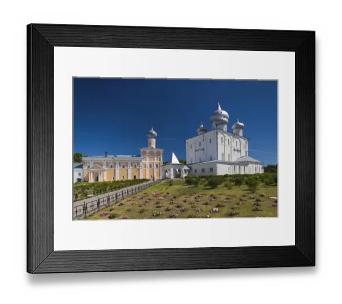 Framed Print : Russia, Novgorod Oblast, Veliky Novgorod, Saint Varlaam Convent Framed Print : Russia, Novgorod Oblast, Veliky Novgorod, Saint Varlaam Convent