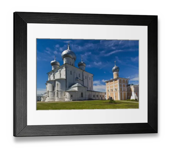Framed Print : Russia, Novgorod Oblast, Veliky Novgorod, Saint Varlaam Convent Framed Print : Russia, Novgorod Oblast, Veliky Novgorod, Saint Varlaam Convent