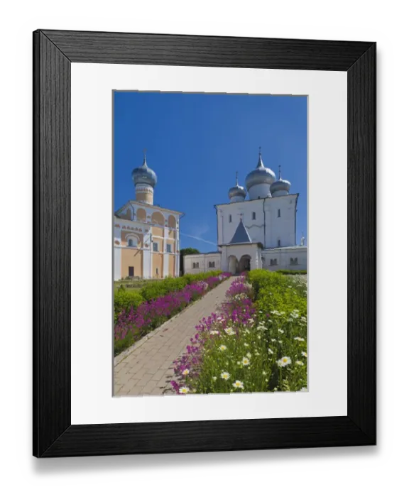 Framed Print : Russia, Novgorod Oblast, Veliky Novgorod, Saint Varlaam Convent Framed Print : Russia, Novgorod Oblast, Veliky Novgorod, Saint Varlaam Convent