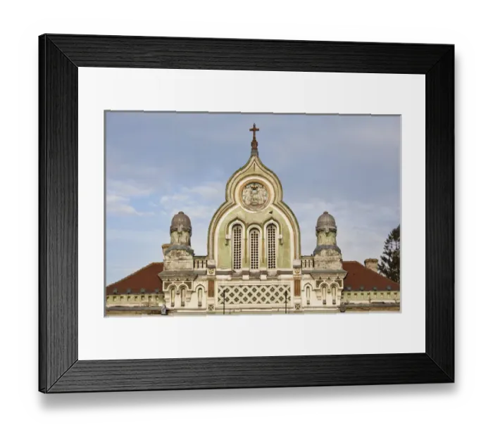 Framed Print : Timisoara in the Banat of Romania, buildings around Piata Revolutii (Piata Unirii) Framed Print : Timisoara in the Banat of Romania, buildings around Piata Revolutii (Piata Unirii)