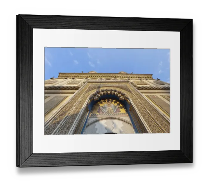 Framed Print : Episcopal Cathedral of Curtea de Arges is one of the most important examples of religious Framed Print : Episcopal Cathedral of Curtea de Arges is one of the most important examples of religious