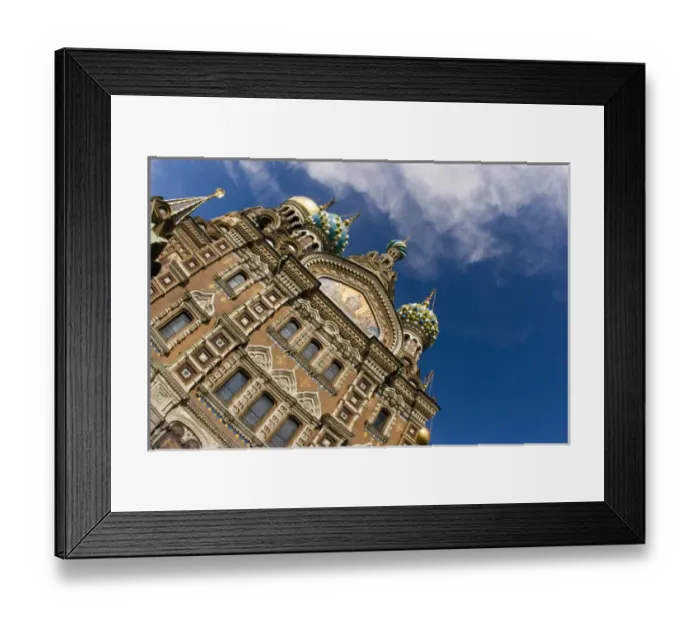 Framed Print : Europe, Russia, St. Petersburg. Church of the Savior on the Spilled Blood, built