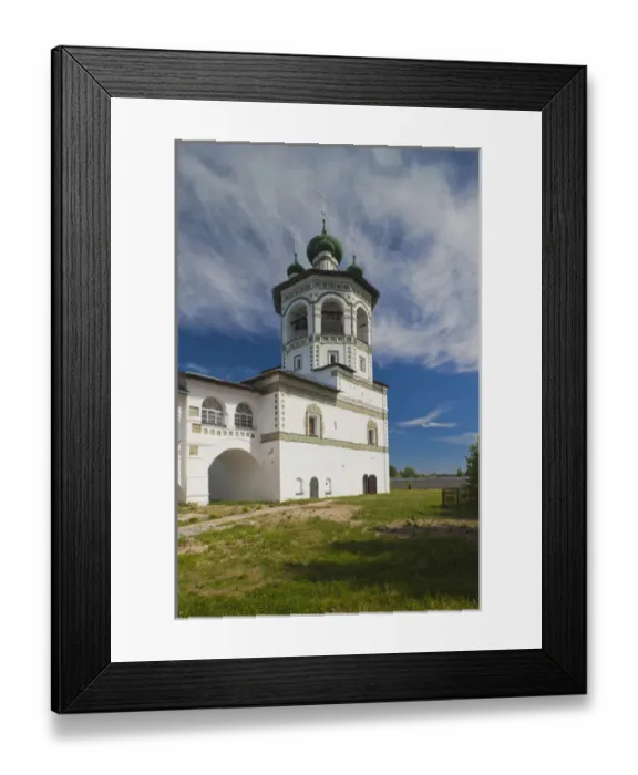Framed Print : Russia, Novgorod Oblast, Veliky Novgorod, Nikola-Vyazhischi Convent