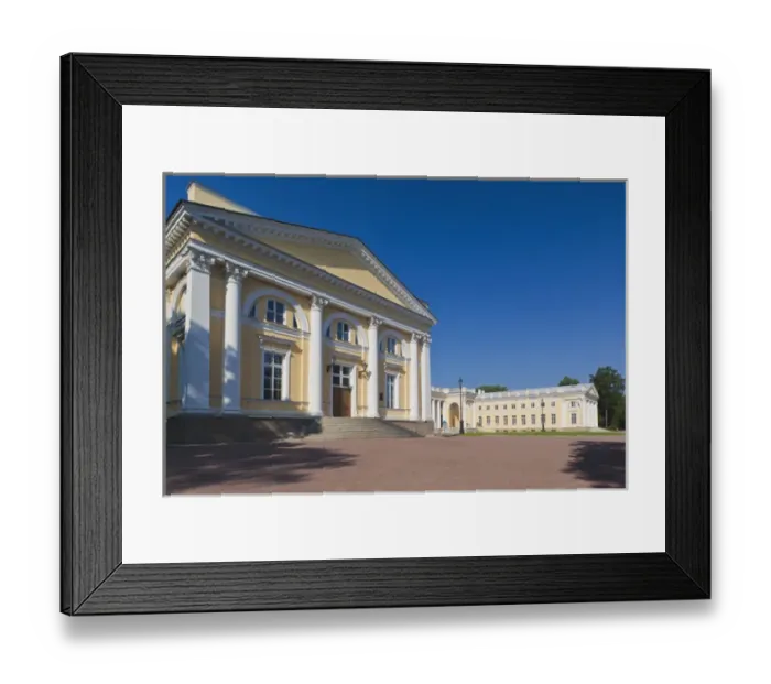 Framed Print : Russia, Saint Petersburg, Pushkin-Tsarskoye Selo, Alexander Palace, final home of Framed Print : Russia, Saint Petersburg, Pushkin-Tsarskoye Selo, Alexander Palace, final home of