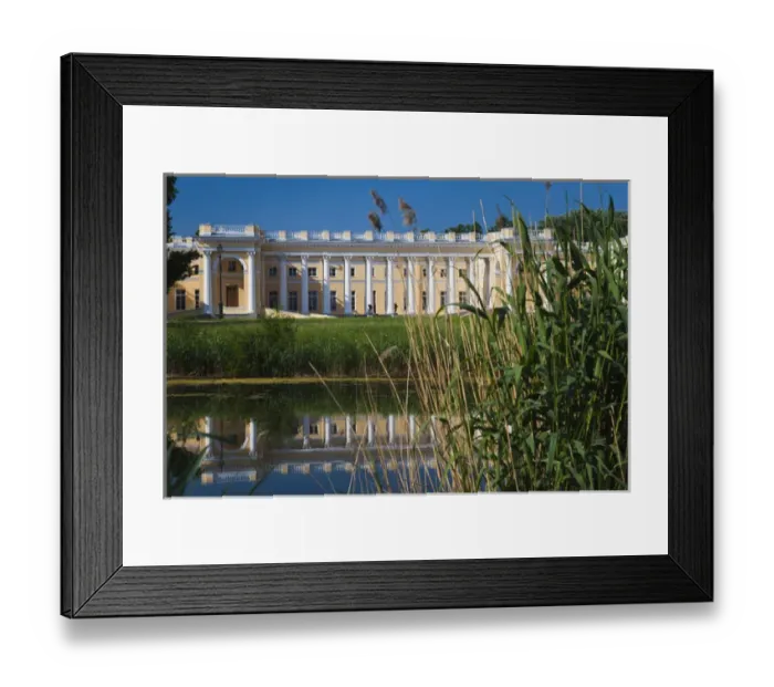 Framed Print : Russia, Saint Petersburg, Pushkin-Tsarskoye Selo, Alexander Palace, final home of Framed Print : Russia, Saint Petersburg, Pushkin-Tsarskoye Selo, Alexander Palace, final home of